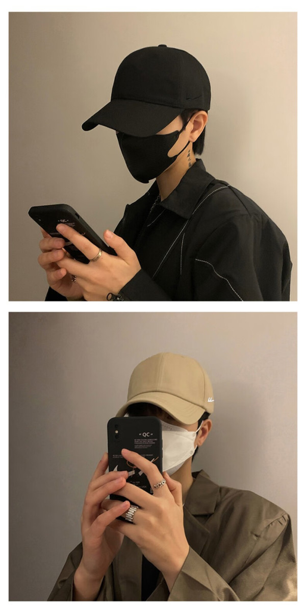 回力棒球帽男士大头围时尚休闲户外帽子男显脸小四季通用透气鸭舌帽女