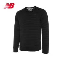 new balance NB男款拼色logo针织上衣MT93929圆领套头卫衣 MT93929-BK M