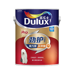 Donless 多乐士 Dulux）劲护无添加竹炭膜力弹抗甲醛五合一内墙乳胶漆油漆墙面漆A8181 5L