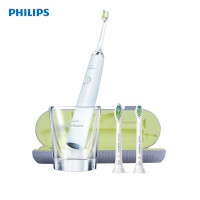 PHILIPS 飞利浦 电动牙刷 成人声波震动钻石系列黑钻9352 全新手柄 HX9332/04