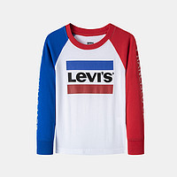 限尺码：Levi's 李维斯 男童长袖T恤