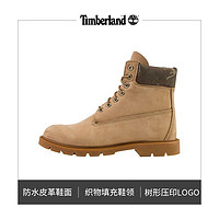 Timberland 男鞋新款户外休闲防水皮革高帮|A1QR5 A1QR5W/天然牛皮色 43