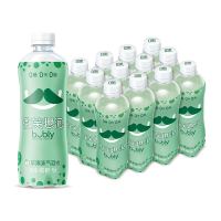pepsi 百事 可乐bubly微笑趣泡苹果味气泡水汽水 0糖0卡 450ml*12瓶 百事可乐出品