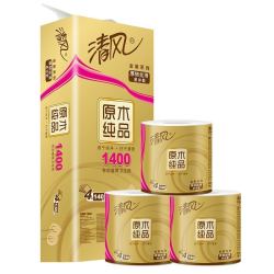 Breeze 清风 原木金装系列 有芯卷纸 4层160g*27卷