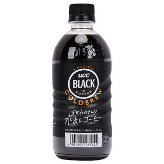 UCC 悠诗诗 无糖冷萃黑咖啡饮料 500ml