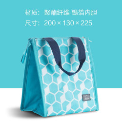 LOCK&LOCK 乐扣乐扣 LocknLock）便当包白领便当包日常带饭包收纳包上班族手提袋 蓝色