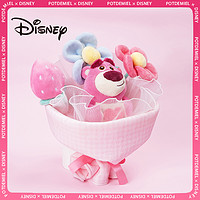 potdemiel 草莓熊毛绒公仔花束礼盒玩偶毛绒玩具女孩生日礼物送朋友