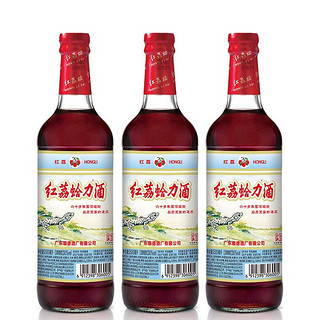 HONGLI 红荔牌 蛤力酒30度500ml  中草药材配制酒60多年露酒经验 3瓶装