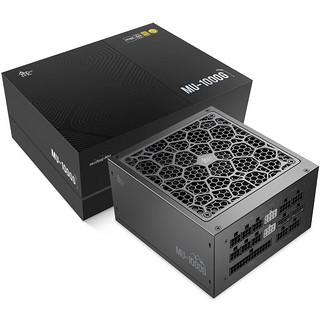 Segotep 鑫谷 额定1000W 昆仑MU-1000G ATX3.0金牌全模组电源（全日系电容/风扇启停/柔软定制线显卡直插）