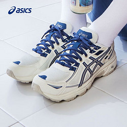 ASICS 亚瑟士 女鞋越野跑鞋运动鞋减震跑步鞋  GEL-VENTURE 6  白色/蓝色 38