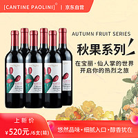 CANTINE PAOLINI 宝丽酒庄 赤霞珠 干红葡萄酒 2021年 750ml*6瓶 整箱装