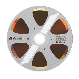 Verbatim 威宝 DVD-R 光盘/刻录盘 16速4.7GB 数码老电影  桶装50片 空白光盘 62244