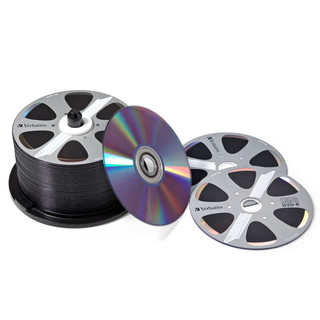 Verbatim 威宝 DVD-R 光盘/刻录盘 16速4.7GB 数码老电影  桶装50片 空白光盘 62244
