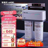 ANGEL 安吉尔 净水器家用净小白 两芯六级滤除细