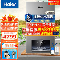 海尔（Haier）20KW板换+分段+五点恒温50-120平