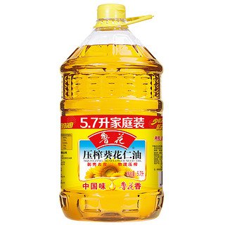 luhua 鲁花 压榨葵花仁油 5.7L