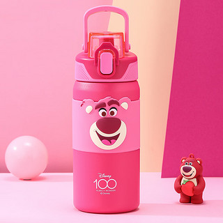 迪士尼（Disney）儿童保温杯草莓熊不锈钢直饮杯子幼儿小孩水瓶便携宝宝随手杯 3640草莓熊