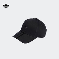 adidas阿迪达斯三叶草男女运动遮阳帽子 黑色/黑色 OSFW