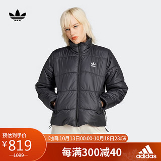 adidas 阿迪达斯 三叶草 女子ADICOLOR PUFFER运动 棉服II8455 A/M码