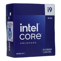 intel 英特尔 酷睿 i9-14900KF 盒装CPU处理器