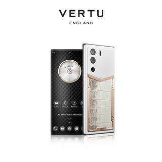 VERTU 纬图 METAVERTU 5G高端定制商务威图手机 喜马拉雅玫瑰金镶钻 18GB+1TB