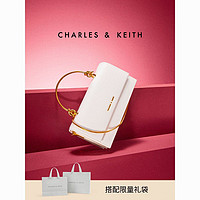 CHARLES & KEITH CHARLES&KEITH;果然甜纯色链条单肩包斜挎包包女包CK6-10840314-3