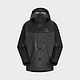 ARC'TERYX 始祖鸟 ARC’TERYX） ALPHA JACKET  GORE-TEX  防水 男子 冲锋衣 BLACK/黑色 S