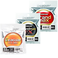 Seaguar/西格白标银标黑标红标碳素线前导线淡水路亚子线