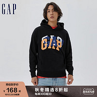 Gap男女装秋季LOGO宽松法式圈织软卫衣601659连帽衫