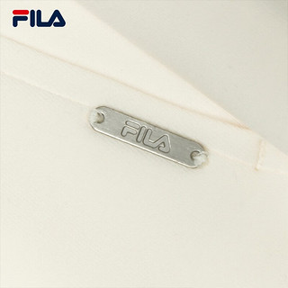 FILA 斐乐女士针织长裤休闲简约舒适直口运动裤 茭白-IV 170/70A/L