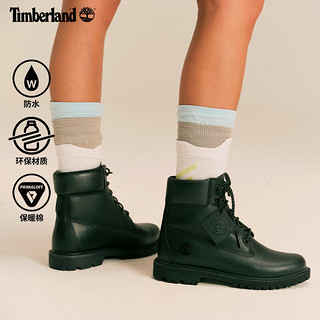 Timberland 女鞋户外休闲防水高帮靴皮革|A5Q9S A5Q9SW/黑色 37