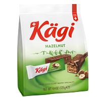 kagi 卡奇 瑞士进口Kagi卡奇迷你巧克力威化夹心饼干125g休闲零食12月份到期