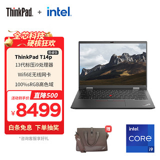 ThinkPad 思考本 联想 T14p 2023 14英寸便携商务办公笔记本