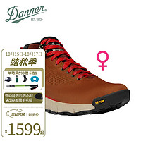 Danner 户外休闲运动Trail 2650 Mid GTX女款中帮徒步登山鞋V底防滑防水 61250棕红 女M版 36