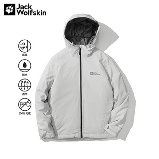 Jack Wolfskin狼爪棉服男秋冬户外运动防水保暖柔软舒适登山防风服5031951 5031951-6315/月光白 S 170/92A