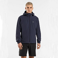 ARC'TERYX 始祖鸟 ARC’TERYX）GAMMA LIGHTWEIGHT （gamma sl）轻量连帽软壳 蓝黑色 L（建议80-90kg）