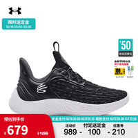 安德玛 UNDERARMOUR）秋冬库里Curry Flow 9男女运动篮球鞋3025631 黑色001 42