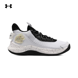 安德玛（UNDERARMOUR）秋冬库里Curry 3Z7男女运动篮球鞋3026622 白色101 42