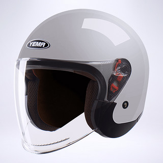 YEMA 野马 633S 摩托车头盔 冷淡灰 均码
