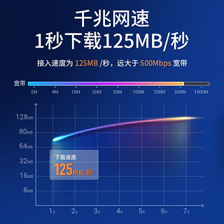 SAMZHE 山泽 六类网线 CAT6类千兆  白色圆线 0.5米