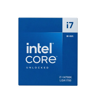 intel 英特尔 酷睿i7-14700K CPU 3.4Ghz 20核28线程