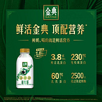 yili 伊利 金典鲜牛奶450ml*4+235ml*2瓶装组合巴氏杀菌新鲜营养早餐奶