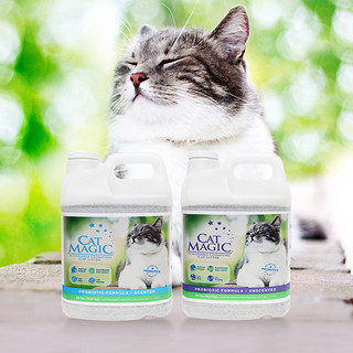 CAT MAGIC 喵洁客 膨润土猫砂 20磅壶装 洋甘菊