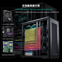 PHANTEKS追风者ENTHOO PRO II非侧透620PC全塔工作站企业服务机箱
