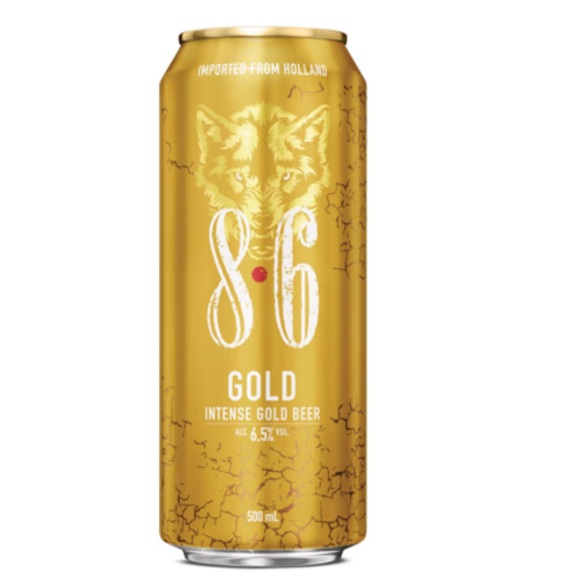 斯温克尔 Royal Swinkels 8.6 GOLD金罐花香黄金啤酒 500ml*12整箱 进口啤酒
