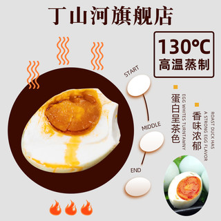 丁山河海鸭蛋(礼盒装18枚=70g)(礼盒装16枚=65g)临期食品剩余23天