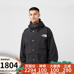 THE NORTH FACE 北面 北面美版1986 ICON男女冲锋衣外套DWR JK3-黑色 M