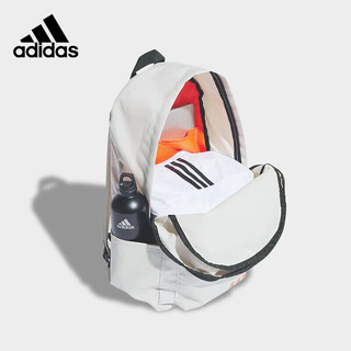 阿迪达斯 （adidas）双肩包男女包百搭休闲包大容量书包HM9146 黑色 HG0348