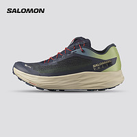 salomon 萨洛蒙 男女款 户外运动舒适透气减震长距离竞速越野跑鞋 S/LAB ULTRA 灰绿色 474801