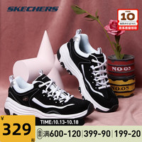 斯凯奇(Skechers)男鞋女鞋 熊猫鞋潮流运动鞋透气休闲鞋厚底老爹鞋 /简约熊猫鞋/晒图返10 5.5/35.5/225mm女码